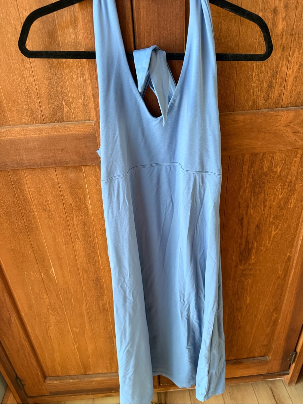 Patagonia Light Blue Sleeveless Midi Dress